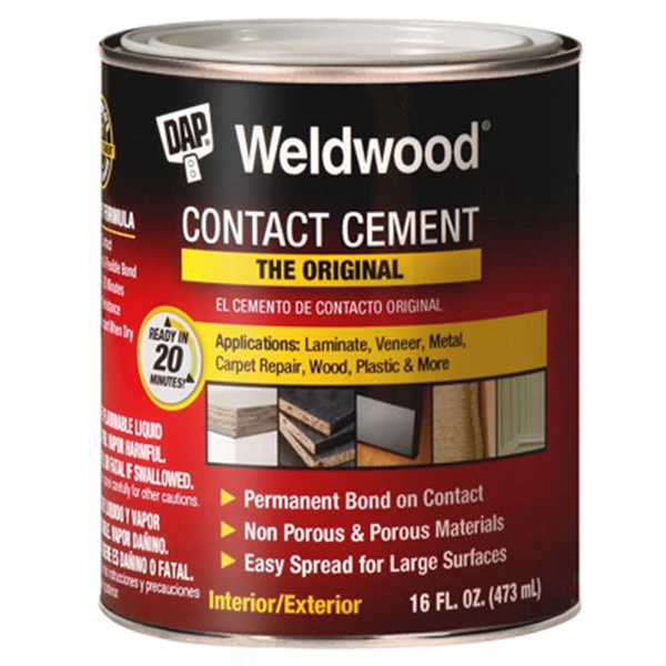 Lancaster DAP Contact Cement -16 Oz 1 Lancaster DAP Contact Cement -16 Oz