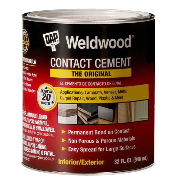 Lancaster DAP Contact Cement - 32 Oz 1 Lancaster DAP Contact Cement - 32 Oz