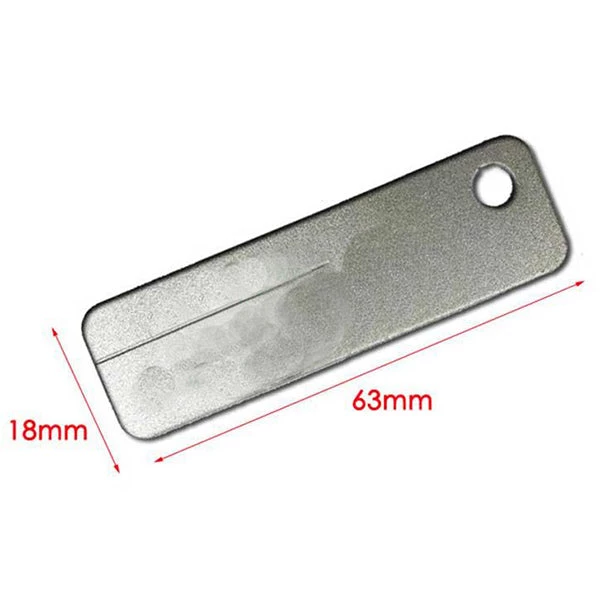 Xiamen Rizheng Industry Co. Ltd Wood World Diamond Card File Set - 400 Grit With Hook Groove 5.91" X 2.48" 1 Xiamen Rizheng Industry Co. Ltd Wood World Diamond Card File Set - 400 Grit With Hook Groove 5.91" X 2.48"