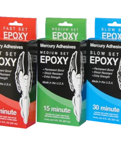 Mercury Adhesive 15 Minute Epoxy 8 Oz Kit