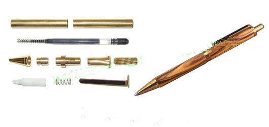 PSI Woodworking Pen Kits By Name Slimline Pro Pen & Pencils 3 PSI Woodworking Pen Kits By Name Slimline Pro Pen & Pencils