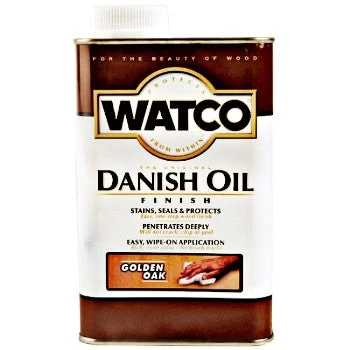 Barracuda Lacquer, Poly & Urethane Blends Watco Danish Oil - Quart - Golden Oak 1 Barracuda Lacquer, Poly & Urethane Blends Watco Danish Oil - Quart - Golden Oak