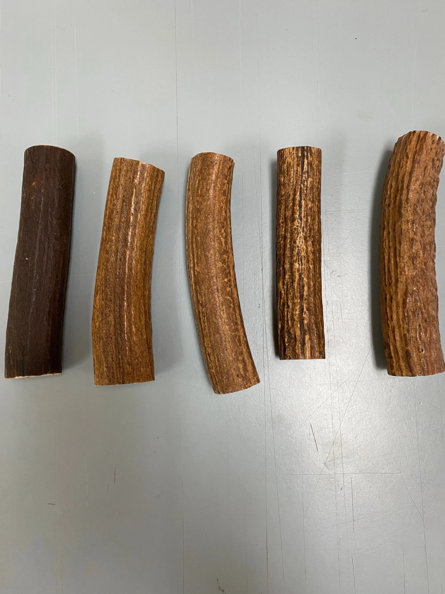 WoodWorld Of Texas Knife Kits Sambar Stag Rounds 2 WoodWorld Of Texas Knife Kits Sambar Stag Rounds