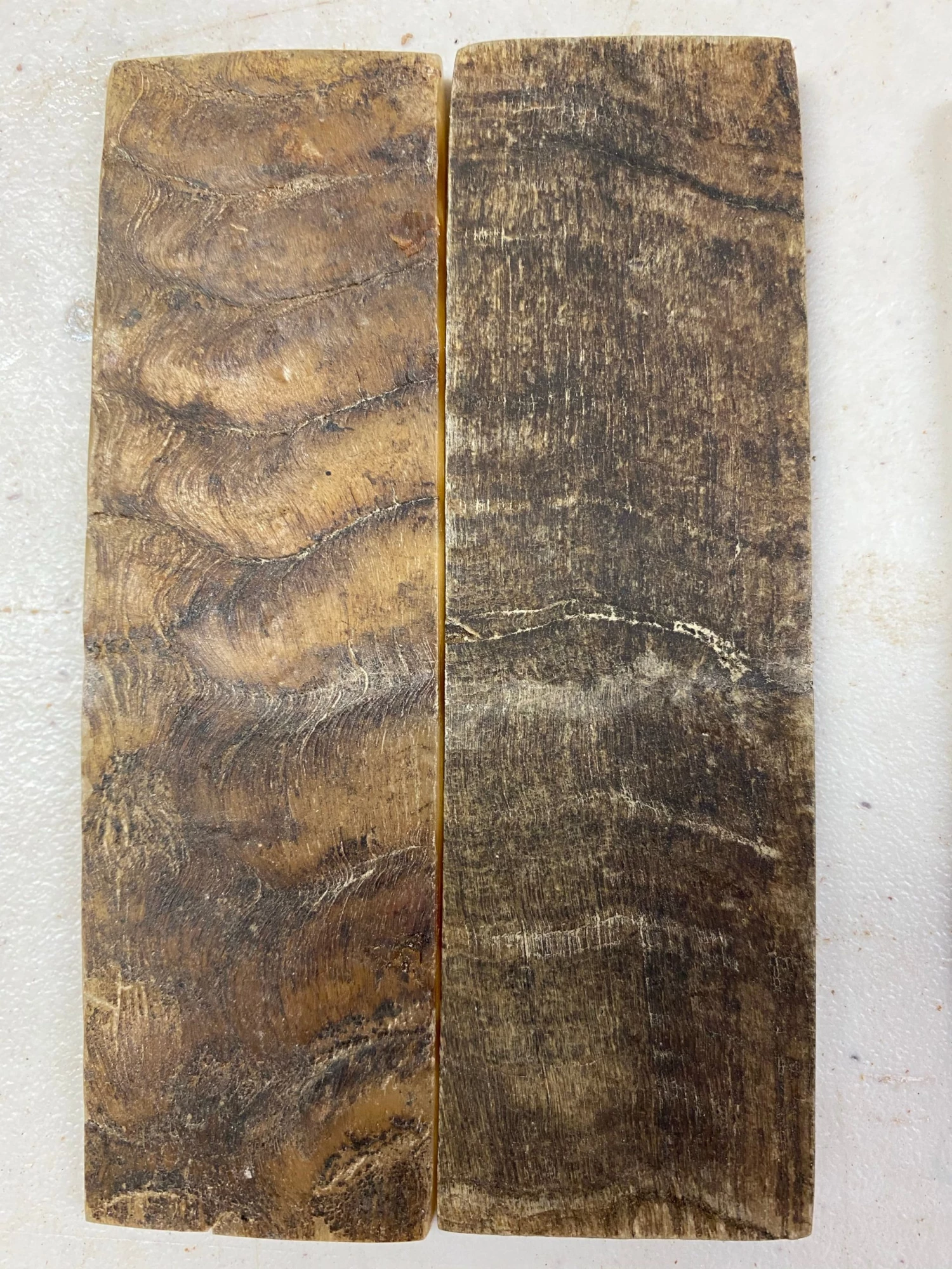 WoodWorld Of Texas Himalayan Ram Horn Knife Scales Kitchen Knives And Other Specialty Knives 2 WoodWorld Of Texas Himalayan Ram Horn Knife Scales Kitchen Knives And Other Specialty Knives