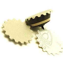 3" Klingspore Hook & Loop Scalloped Edge Sanding Discs 10 Pack