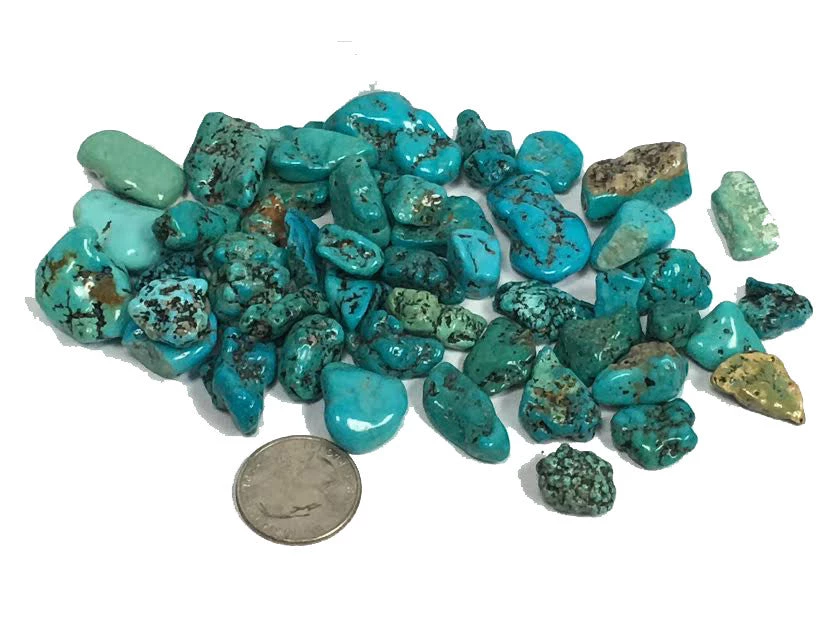 Misc XL Kingman & Evans Natural Turquoise Nuggets 2 Oz 1 Misc XL Kingman & Evans Natural Turquoise Nuggets 2 Oz