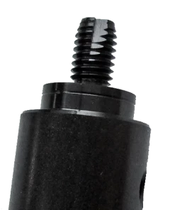 PSI Woodworking Bottle Stoppers 1.25″x 8 Tpi Bottle Stopper Mandrel - 3/8″ X 16 Tpi Threaded Stud - Step Down Is 13/16" 5 PSI Woodworking Bottle Stoppers 1.25″x 8 Tpi Bottle Stopper Mandrel - 3/8″ X 16 Tpi Threaded Stud - Step Down Is 13/16