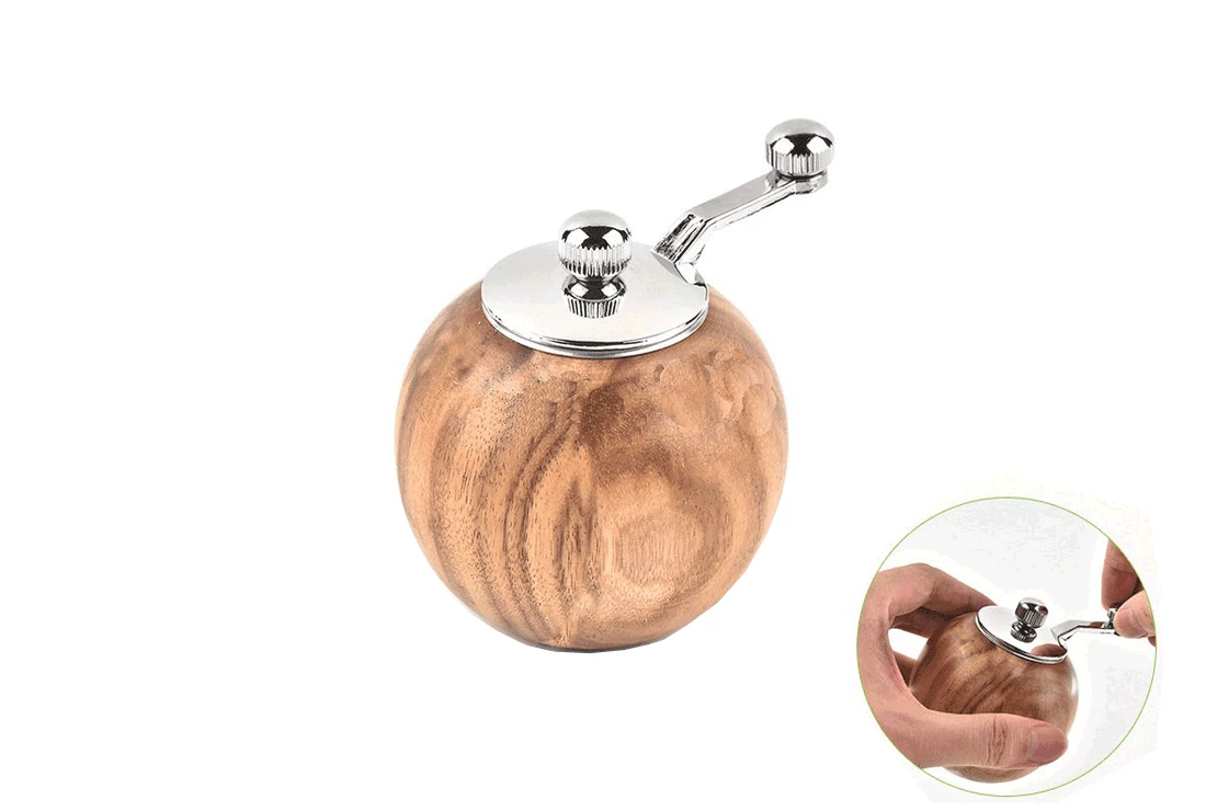 PSI Woodworking Kitchen Essentials Mini Salt & Pepper Mill -Chrome 1 PSI Woodworking Kitchen Essentials Mini Salt & Pepper Mill -Chrome