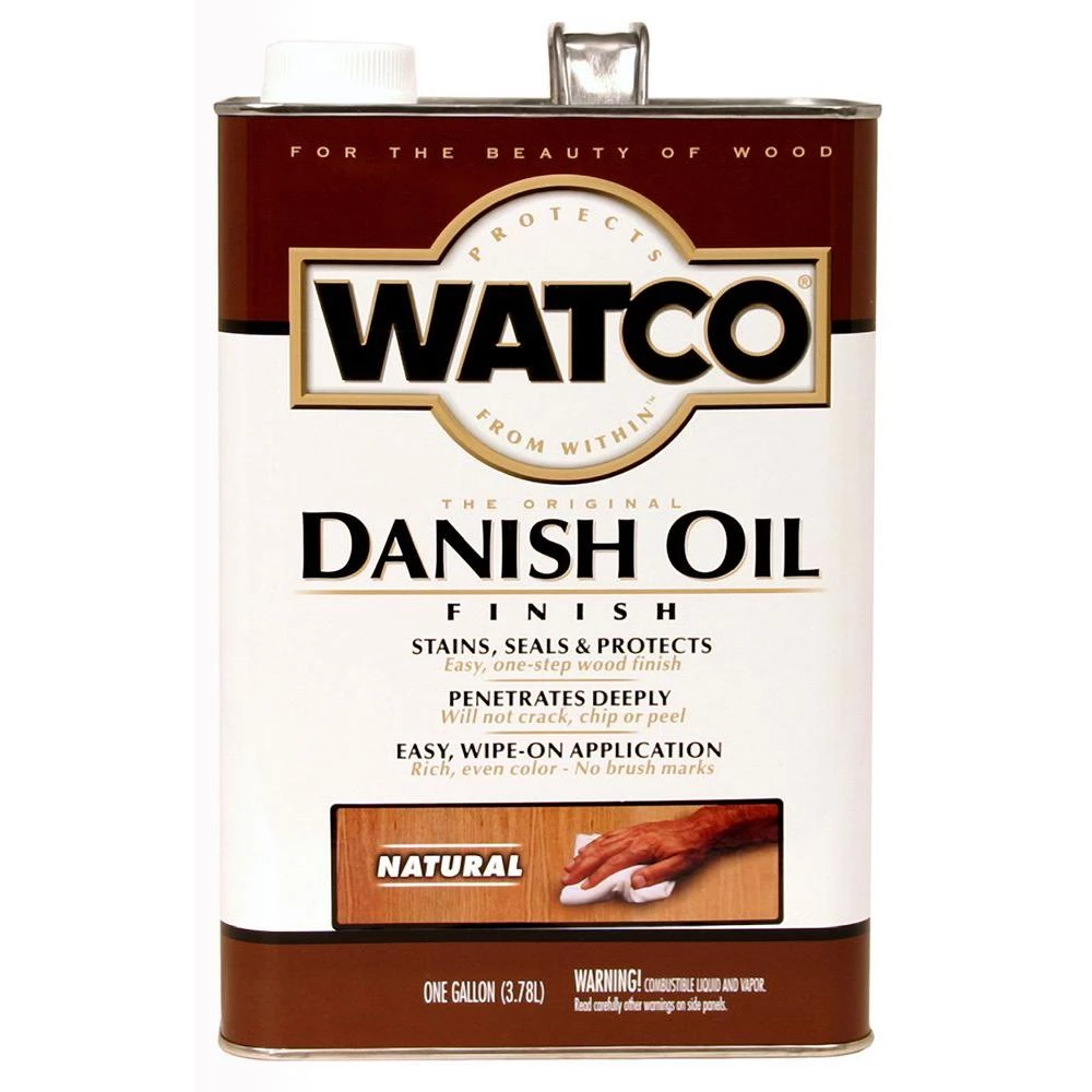 Barracuda Watco Danish Oil - Gallon - Natural Lacquer, Poly & Urethane Blends 1 Barracuda Watco Danish Oil - Gallon - Natural Lacquer, Poly & Urethane Blends