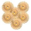 Foredom Scoth-Brite Radial Bristle Discs - 3/4" Dia. Peach- 6 Micron (3000 Grit) - 6 Pack A-4517-6 Rotary Tool Accessories