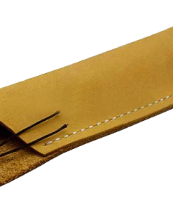 Xiamen Rizheng Industry Co. Ltd Texas Style Pen Sleeve - Handmade Leather - Light Yellow