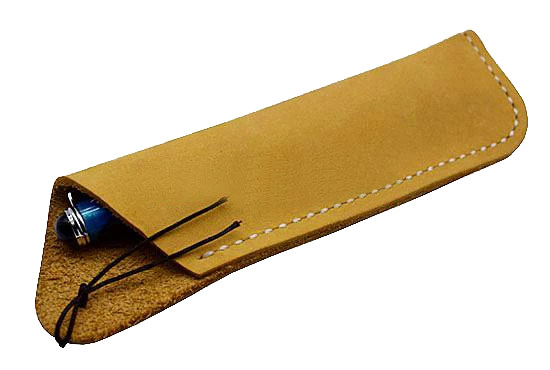 Xiamen Rizheng Industry Co. Ltd Texas Style Pen Sleeve - Handmade Leather - Light Yellow 1 Xiamen Rizheng Industry Co. Ltd Texas Style Pen Sleeve - Handmade Leather - Light Yellow