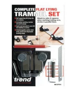 Trend Routing Trend Complete Flat Lying Trammel Set U*M/CFT01 21 Trend Routing Trend Complete Flat Lying Trammel Set U*M/CFT01