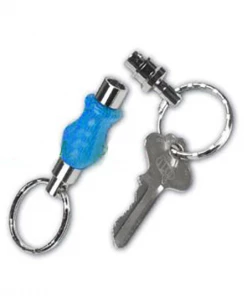 PSI Woodworking Quick Detachable Key Chain Kits - Chrome