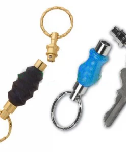PSI Woodworking Quick Detachable Key Chain Kits - Chrome