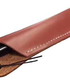Xiamen Rizheng Industry Co. Ltd Texas Style Pen Sleeve - Handmade Leather - Reddish Brown Bag, Boxes And Displays