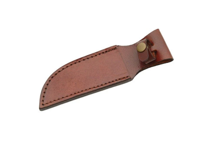 Szco Knives Knife Sheaths, Cases, Edge Guards & Displays Knife Sheath Leather - SH660008 - 1.25" Opening X 5.25 Blade Cover * AOL 8" * Thumb Snap 1 Szco Knives Knife Sheaths, Cases, Edge Guards & Displays Knife Sheath Leather - SH660008 - 1.25" Opening X 5.25 Blade Cover * AOL 8" * Thumb Snap