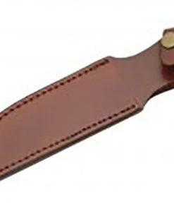 Szco Knives Knife Sheath Leather - SH660010 - 1.5 Opening X 6.25 Blade Cover * AOL10" * Thumb Snap Knife Sheaths, Cases, Edge Guards & Displays