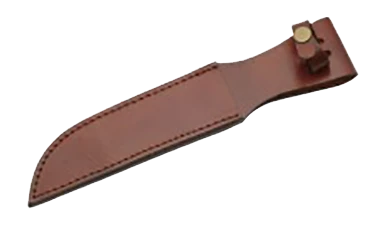 Szco Knives Knife Sheath Leather - SH660012 - 1.75 Opening X 6 3/4" Blade Cover * AOL 11.5" * Thumb Snap 1.75 Opening 1 Szco Knives Knife Sheath Leather - SH660012 - 1.75 Opening X 6 3/4" Blade Cover * AOL 11.5" * Thumb Snap 1.75 Opening