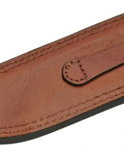 Szco Knives Knife Sheath Leather - SH660710 - 2" X 7.34" Blade Cover * AOL 8.25" Open Top Drop Point