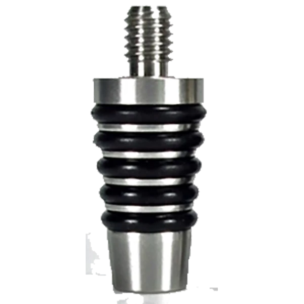 Ruth Niles Whiskey Bottle Stoppers - Stainless Steel - Made In USA - SS-4000 15/16" Dia - Small 1 Ruth Niles Whiskey Bottle Stoppers - Stainless Steel - Made In USA - SS-4000 15/16" Dia - Small