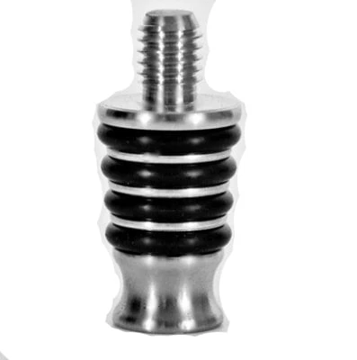 PSI Woodworking Ruth Niles Bottle Stoppers - Cork Style- Stainless Steel - Made In USA 1 PSI Woodworking Ruth Niles Bottle Stoppers - Cork Style- Stainless Steel - Made In USA