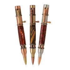 PSI Woodworking Steampunk Bolt Action Pens Pen Kits By Name