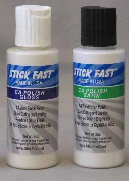 TMI Stick Fast CA Polish - Satin Woodturners Finishes And Adhesives 2 TMI Stick Fast CA Polish - Satin Woodturners Finishes And Adhesives