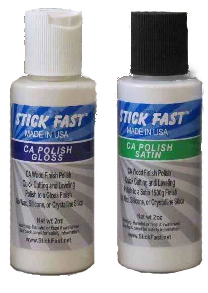 TMI Stick Fast CA Polish - Satin Woodturners Finishes And Adhesives 1 TMI Stick Fast CA Polish - Satin Woodturners Finishes And Adhesives