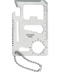 Blue Ridge Hammers, Mallets, Pry Bars & Punches Z Acc. - Survival Card - Stainless Steel