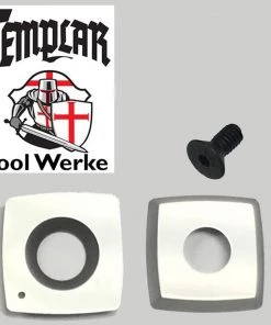WoodWorld Of Texas Templar Tool Werke - Mega Carbide Spindle Tool 15 Mm Square R2 Carbide Cutter & Screw