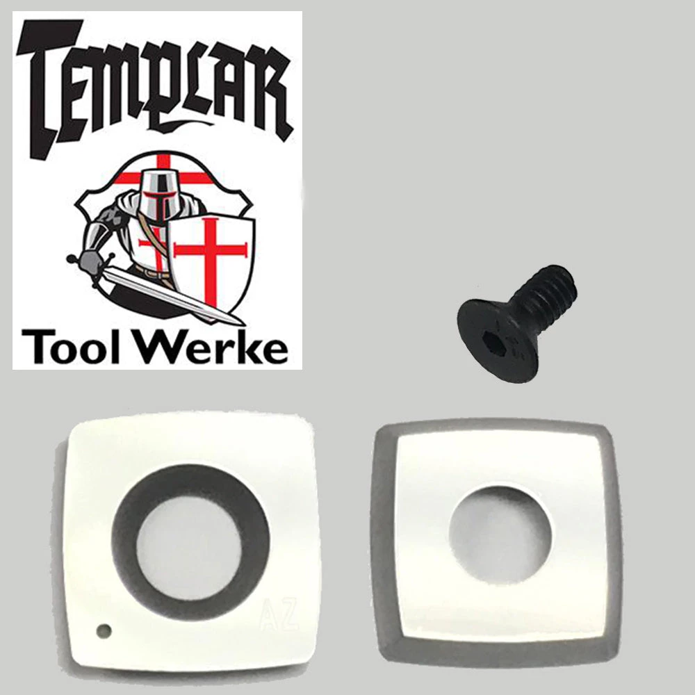 WoodWorld Of Texas Templar Tool Werke - Mega Carbide Spindle Tool 15 Mm Square R2 Carbide Cutter & Screw 1 WoodWorld Of Texas Templar Tool Werke - Mega Carbide Spindle Tool 15 Mm Square R2 Carbide Cutter & Screw