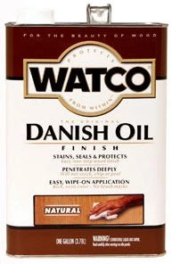 Barracuda Lacquer, Poly & Urethane Blends Watco Danish Oil - Quart - Dark Walnut