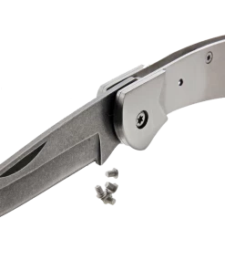 Premium Knife Supply Knife Kits Wolverine Liner Lock Folder -Stone Washed